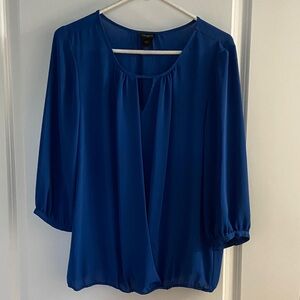 Ann Taylor Royal Blue Blouse